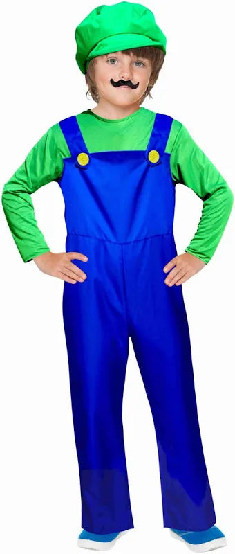 Green plumber costume